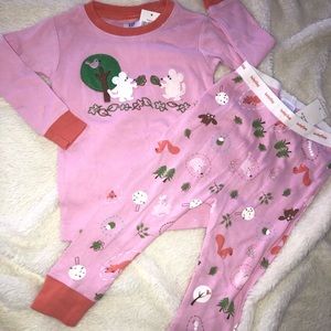 Baby gap pajamas girls pink